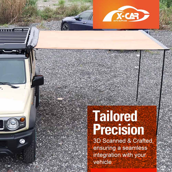Roof Rack Side Awning for Suzuki Jimny 3-Door 2018-Onwards Multi-Functional Expansion Platform 4WD Off-Road Accessories