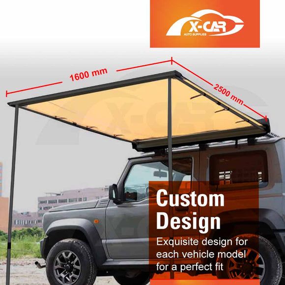 Roof Rack Side Awning for Suzuki Jimny 3-Door 2018-Onwards Multi-Functional Expansion Platform 4WD Off-Road Accessories