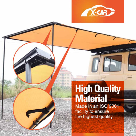 Roof Rack Side Awning for Suzuki Jimny 3-Door 2018-Onwards Multi-Functional Expansion Platform 4WD Off-Road Accessories