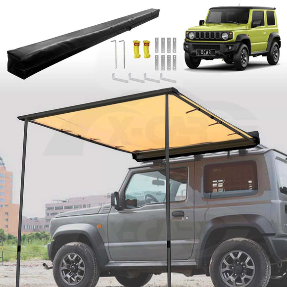 Roof Rack Side Awning for Suzuki Jimny 3-Door 2018-Onwards Multi-Functional Expansion Platform 4WD Off-Road Accessories