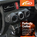 AC Climate Control Knob Cover for Suzuki Jimny 2018-Onwards Interior Heater Dial Ring Trim-3