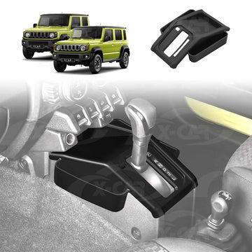 Gearbox Storage Tray for Suzuki Jimny Auto 2018-Onwards Center Console Non-Slip Silicone Cover Side Storage Box