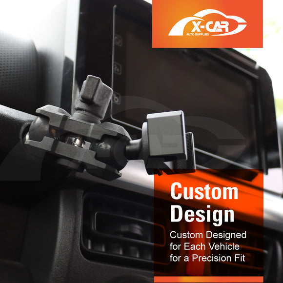 Car Phone Holder for Suzuki Jimny 2018-Onwards Dashboard Mount Adjustable Viewing Angle Interior Accessories