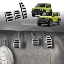 Foot Pedals Pads Cover for Suzuki Jimny  2018-Onwards Aluminum Non-Slip Anti-Slip Accelerator Brake Clutch-10