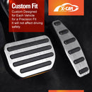 Foot Pedals Pads Cover for Suzuki Jimny  2018-Onwards Aluminum Non-Slip Anti-Slip Accelerator Brake Clutch-7