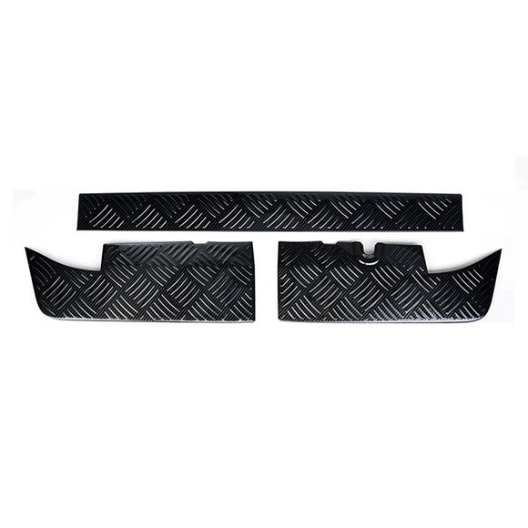 Rear Bumper Guard & Boot Sill Protector Panel for Suzuki Jimny XL 5-Door 2023-Onwards Carbon Fiber Style Scuff Plate Accessories