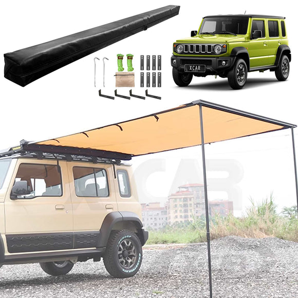 Roof Rack Side Awning for Suzuki Jimny XL 5-Door 2023-Onwards Multi-Functional Expansion Platform 4WD Off-Road Accessories