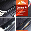 Rear Bumper Guard & Boot Sill Protector Panel for Suzuki Jimny XL 5-Door 2023-Onwards Carbon Fiber Style Scuff Plate Accessories-2