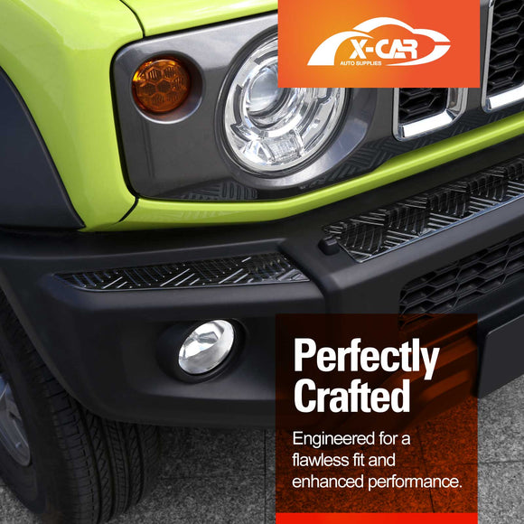 Bumper Guard Trims for Suzuki Jimny 3-Door 2018-Onwards Scuff Plate Panel Accessories