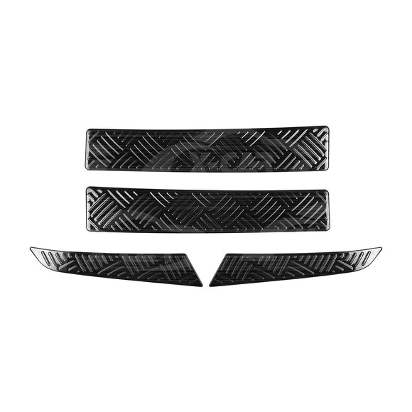 Bumper Guard Trims for Suzuki Jimny 3-Door 2018-Onwards Scuff Plate Panel Accessories