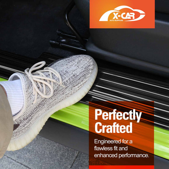 Door Sill Plate Protector Set for Suzuki Jimny XL 5-Door 2023-Onwards Front Rear Entry Car Threshold Scuff Trim Covers Guards Accessories