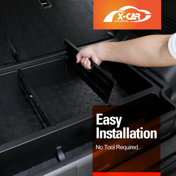 Rear Trunk Storage Box Organizer for Suzuki Jimny XL 5-Door 2023-Onwards Car Cargo Toolbox Storage Tray Accessories