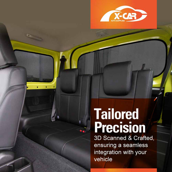 Window Sun Shades for Suzuki Jimny 3-Door 2018-Onwards