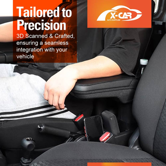 Central Armrest Storage Box with Cup Holder for Suzuki Jimny 3-Door 2018-Onwards Arm Rest Interior Accessories