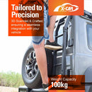 Rear Ladder/ Side Ladder for Suzuki Jimny 3-Door 2018-Onwards Tailgate Climbing Rack Aluminum Alloy-3