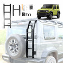 Rear Ladder/ Side Ladder for Suzuki Jimny 3-Door 2018-2025 Tailgate Climbing Rack Aluminum Alloy