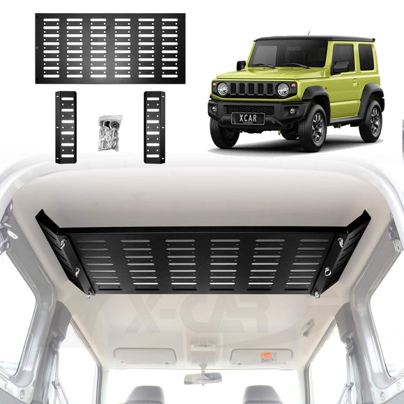 Rear Rack Storage Ceiling Shelf for Suzuki Jimny 3-Door 2018-Onwards Interior Bracket Luggage Organizer