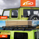 Roof Rack Side Awning for Suzuki Jimny 3-Door 2018-Onwards Multi-Functional Expansion Platform 4WD Off-Road Accessories-3