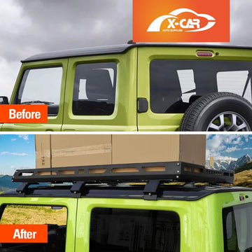 Roof Rack Side Awning for Suzuki Jimny 3-Door 2018-Onwards Multi-Functional Expansion Platform 4WD Off-Road Accessories - 0