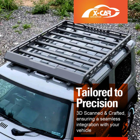 Roof Rack Side Awning for Suzuki Jimny 3-Door 2018-Onwards Multi-Functional Expansion Platform 4WD Off-Road Accessories