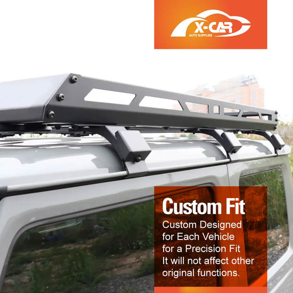 Roof Rack Side Awning for Suzuki Jimny 3-Door 2018-Onwards Multi-Functional Expansion Platform 4WD Off-Road Accessories