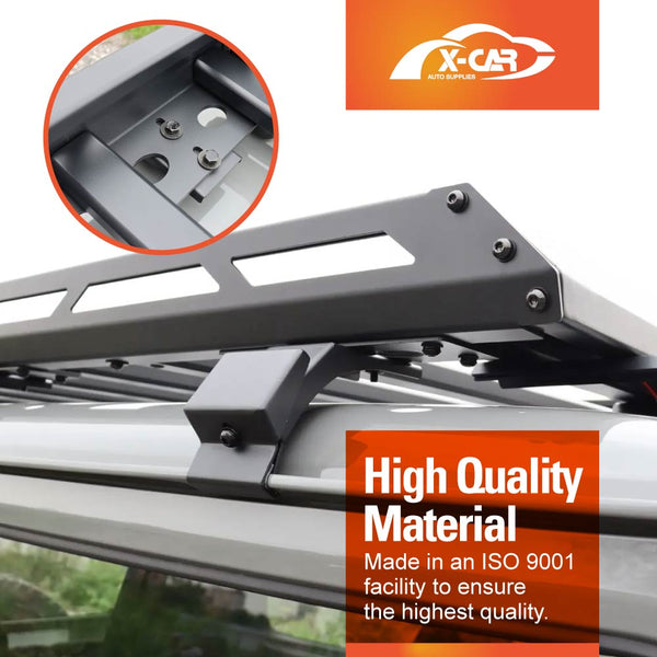 Roof Rack for Suzuki Jimny 3-Door 2018-2025 Multi-Functional Luggage Expansion Platform Aluminum Alloy