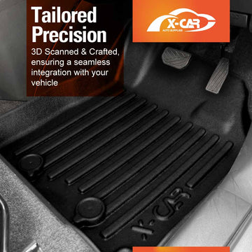 3D Floor Mats for Suzuki Swift Auto 3rd Gen 2017-2024 All-Weather Liners - 0