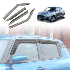 Weathershields for Suzuki Swift 2017-2024 Car Weather Shields Wind Deflectors Sun Visors