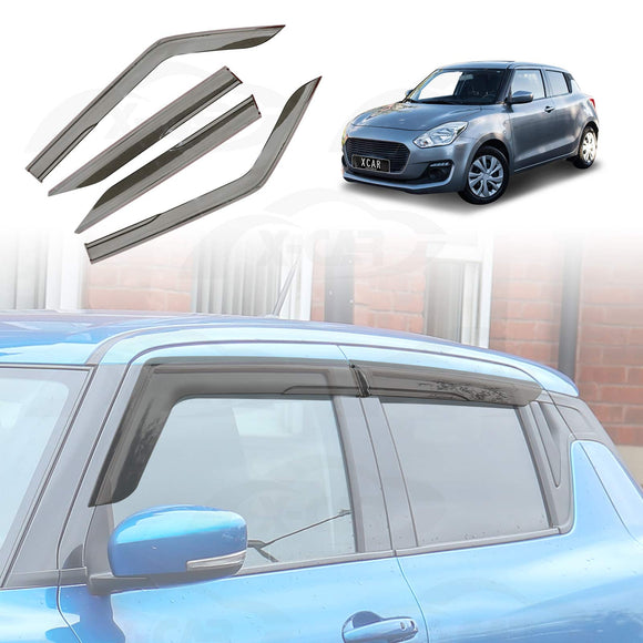 Weathershields for Suzuki Swift 2017-2024 Car Weather Shields Wind Deflectors Sun Visors