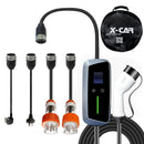 Portable Type 2 EV Charger Swappable Tail Adapters 10A/15A/20A/32A Modular Charging Kit Accessories-1