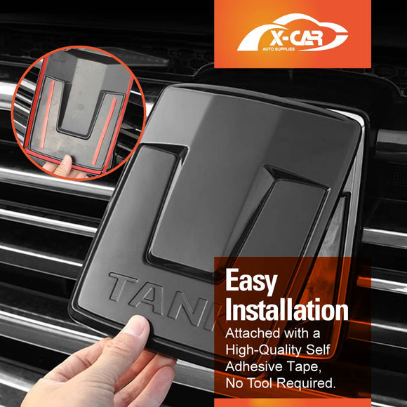 Front Logo Badge for GWM Tank 500 2024-Onwards Emblem Decals Sticker Cover Accessories