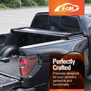 Soft Tonneau Cover for Mitsubishi Triton MV Double Cab 2024-Onwards Tri-Fold Ute Tub Bed-9