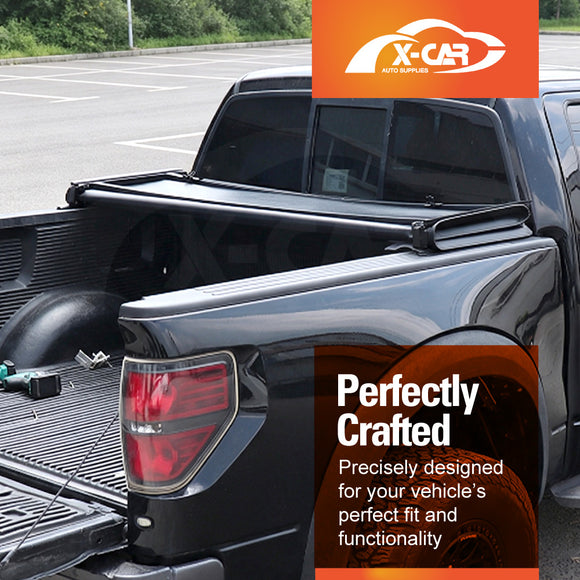 Soft Tonneau Cover for Mitsubishi Triton MV Double Cab 2024-Onwards Tri-Fold Ute Tub Bed