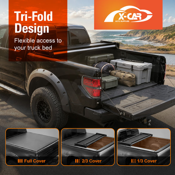 Soft Tonneau Cover for GWM Cannon Alpha 2024-Onwards Tri-Fold Ute Tub Bed Cover