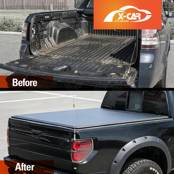 Soft Tonneau Cover for ISUZU D-MAX DMAX Dual Cab 2020-Onwards Tri-Fold Ute Tub Bed