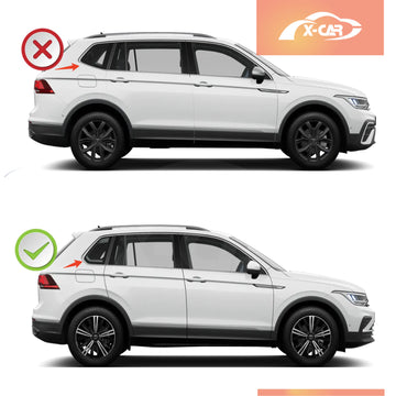 Weathershields for Volkswagen Tiguan 2016-2024 Car Weather Shields Wind Deflectors Sun Visors - 0