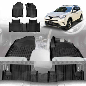 Floor Mats for Toyota Rav4 Rav 4 2013-2018 All Weather Heavy Duty Car Liners
