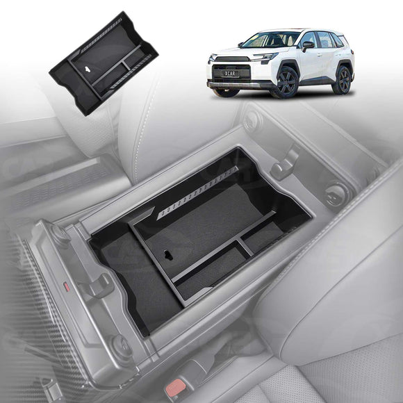 Centre Console Organiser for Toyota RAV4 6th Gen 2026-Onwards Armrest Storage Box Cup Holder Car Interior Accessories