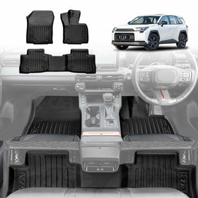 3D Floor Mats for Toyota Rav4 Rav 4 6th Gen 2026-Onwards All Weather Car Liners