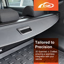 Retractable Cargo Cover for Hyundai Tucson 2021-2025 Canvas Trunk Luggage Security Shield Shade-5