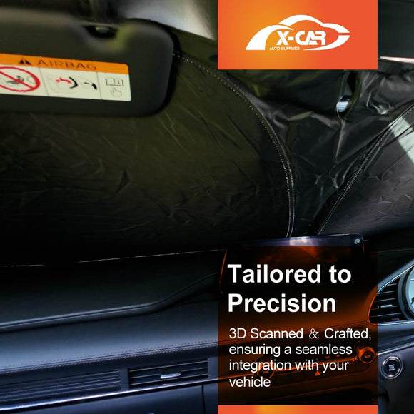 WindScreen Sun Shade for Mazda 3 BP Series 2019-Onwards WindShield Blind