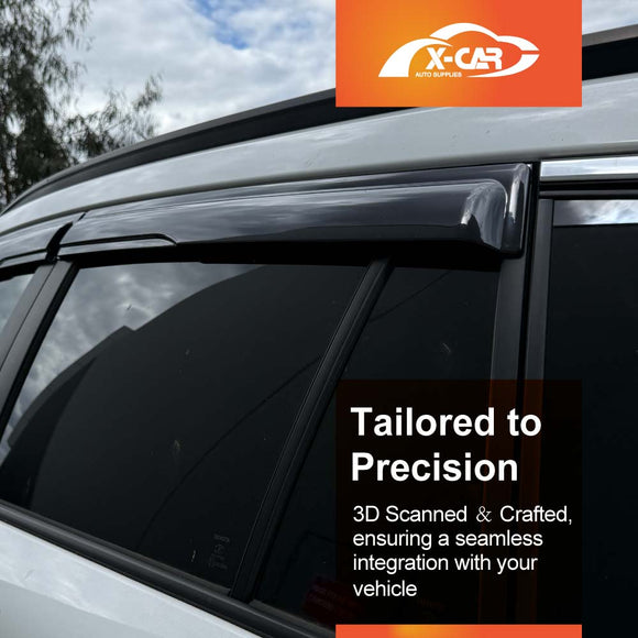 WeatherShields for Toyota Corolla Cross 2022-Onwards Car Weather Shields Wind Deflectors Sun Visors