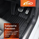 3D Floor Mats for Volkswagen Golf AUTO MK7 MK7.5 MK8 2013-Onwards All-Weather Car Liners-4