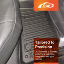 3D Floor Mats for Toyota Corolla Hatchback Auto 2018-Onwards All-Weather Car Liners-5