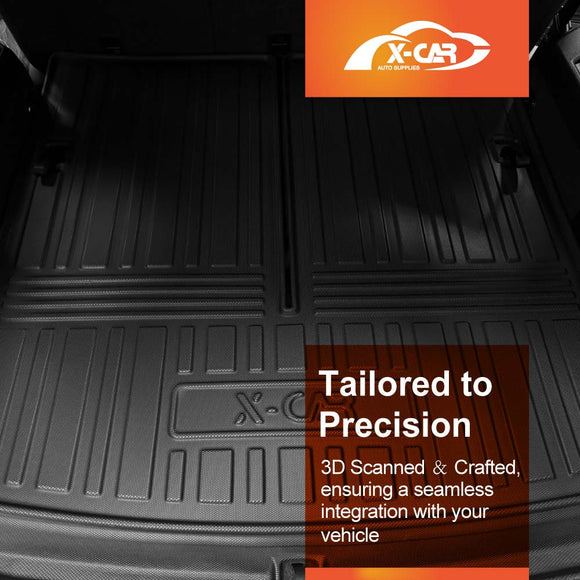 Boot Liner/ Back Seat Protector for Volkswagen Tiguan Allspace 7-Seater 2018-2024