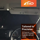 WindScreen Sun Shade for Volkswagen Polo MK6 Hatch 2018-Onwards Sun Visor Protector-3