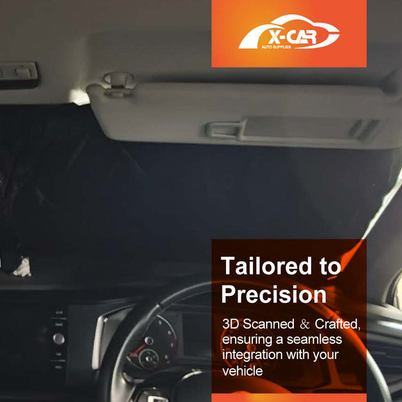 WindScreen Sun Shade for Volkswagen Polo MK6 Hatch 2018-Onwards Sun Visor Protector