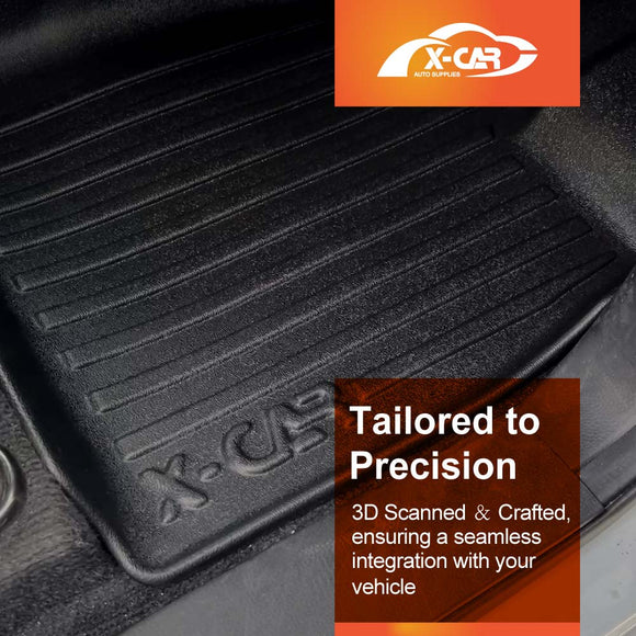 3D Floor Mats for Isuzu MU-X MUX 2022-Onwards All-Weather Car Liners