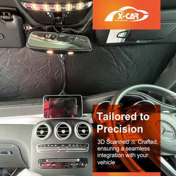 WindScreen Sun Shade for Mercedes-Benz GLC 2015-2022 WindShield Blind - 0