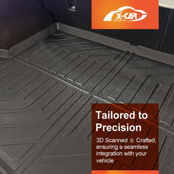 Boot Liner/ Back Seat Protector for Chery Tiggo 7 2025-Onwards All Weather Car Mats